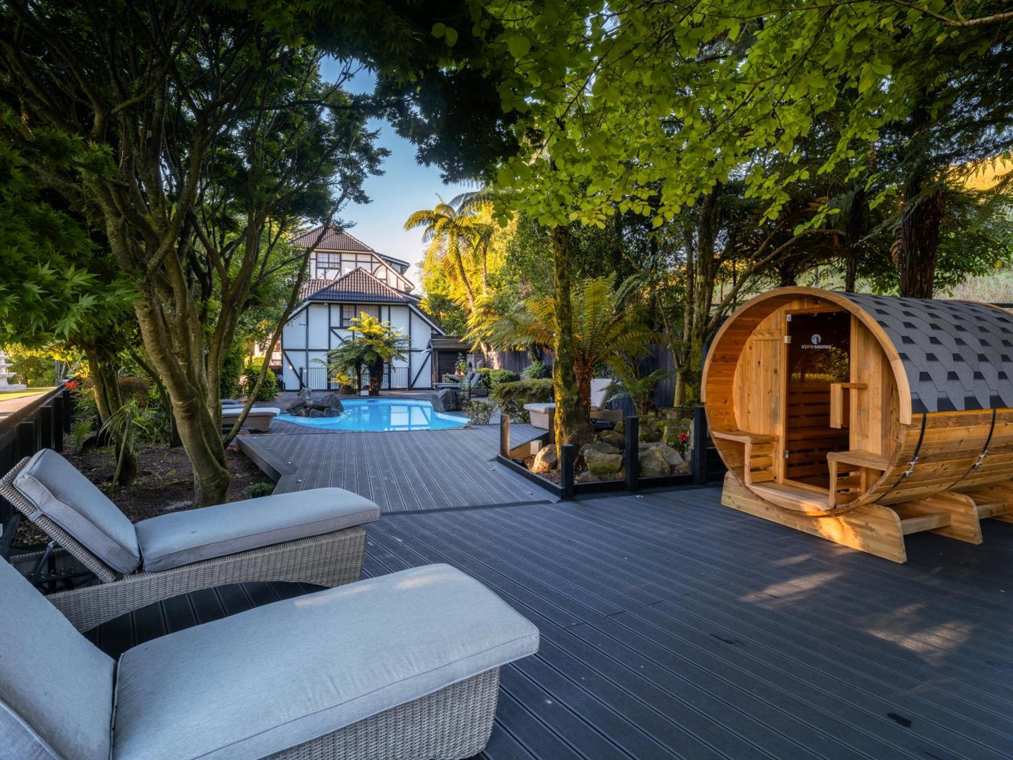 Hana Lodge Rotorua Kültér fotó