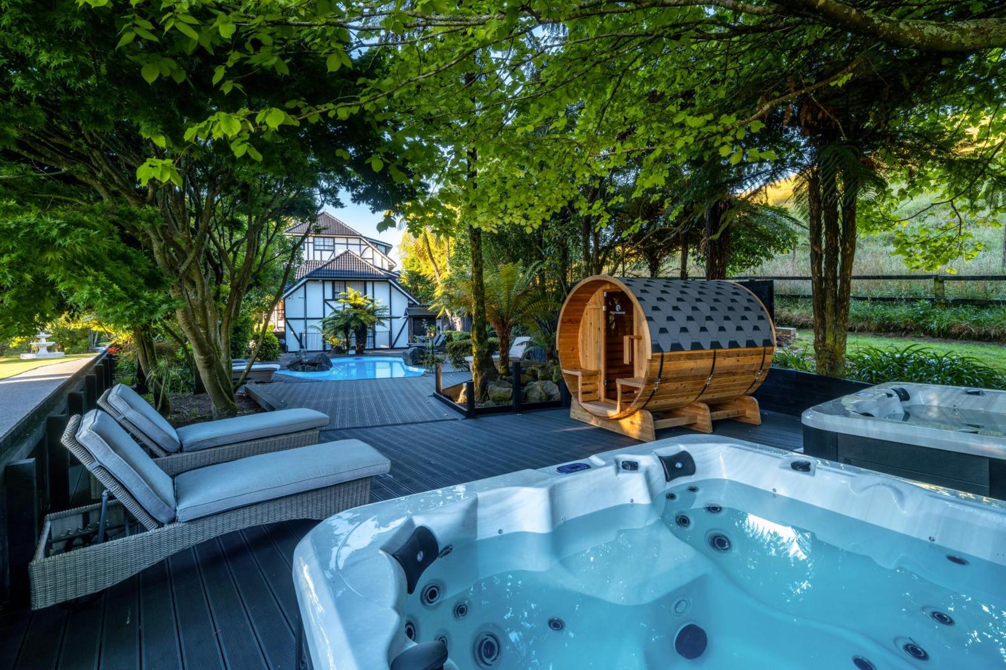 Hana Lodge Rotorua Kültér fotó